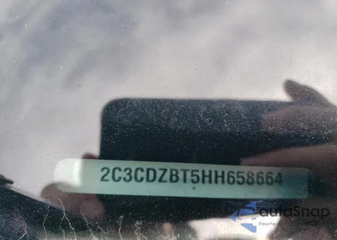 2017 Dodge Challenger R/T z USA, uszkodzony, nr VIN 2C3CDZBT5HH658664